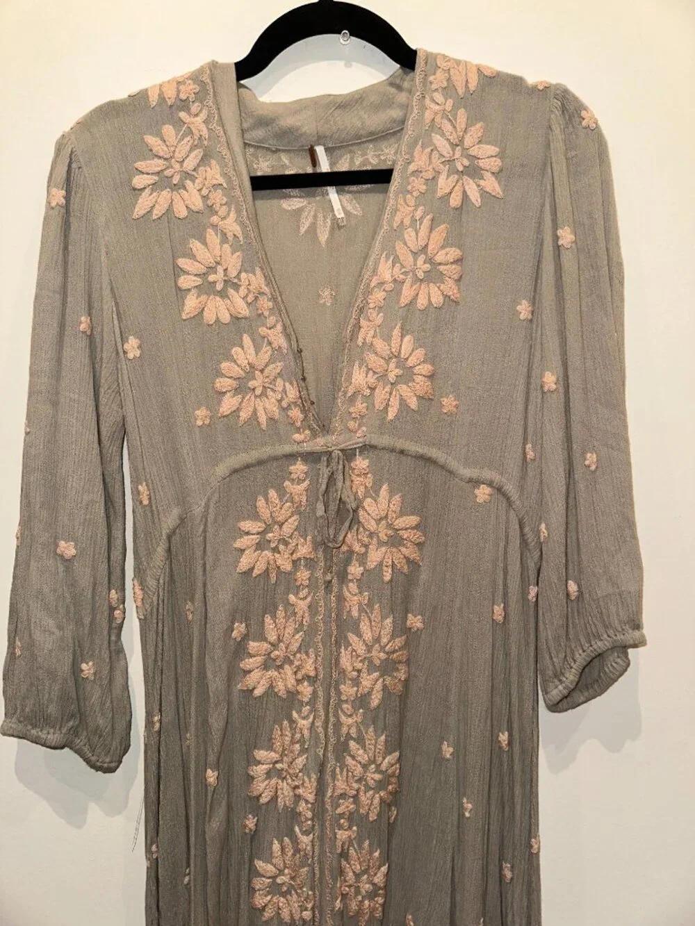 Free People Embroidered Fable Dress